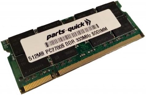 parçalar-Dell Latitude X300 için hızlı 512MB Bellek parçalar-hızlı 512MB PC2700 DDR SODIMM Dizüstü RAM