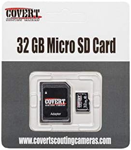 Gizli İzcilik Kameraları 32GB Micro SD Kart, Siyah, bir Boyut (5694)