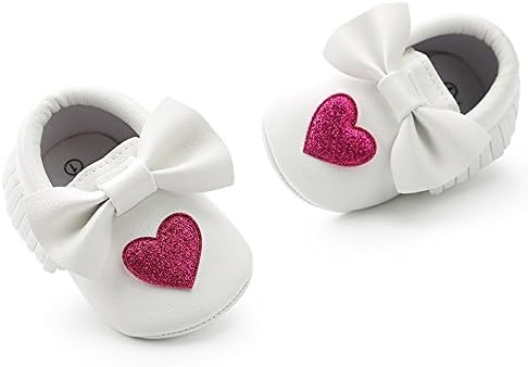 KONFA Toddler Yenidoğan Bebek Kız Ilmek Püsküller Çizmeler, 0-18 Ay için, Anti-Kayma Prewalker Prenses Ayakkabı