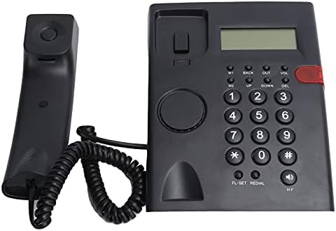 753 Kablolu Telefon,Masaüstü Kablolu Telefon,sabit hatlı Telefonlar ile Hoparlör Ses Kaydedici, Destek Telefon Numarası Depolama/Arayan