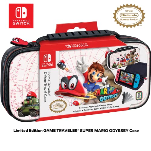 Nintendo Switch Kılıfı, Zelda Lisanslı-Switch OLED ve Orijinal Switch & Game Traveler Nintendo Switch Lisanslı Mario Odyssey