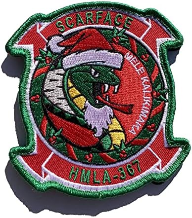 HMLA-367 Scarface Noel Yaması - Dikmek