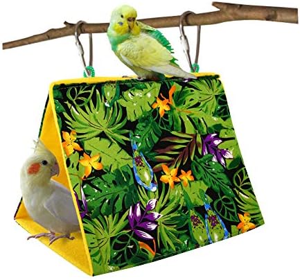 KAMA GELİN Kuş Yuva Asılı Kafes Çadır Küçük Evcil Hayvanlar için Papağan Hamak Parakeet Myna Güvercin Parakeet Lovebird Yuva