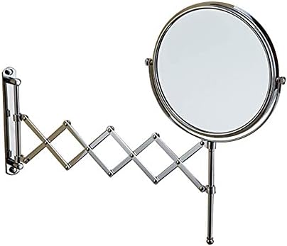 Nhlzj XİAOQİANG Vanity Makyaj Aynaları Banyo Krom Tıraş Kozmetik Ayna Katlanır Arms Ayarlanabilir Duvar Aynaları (Boyut : 6 İnç)