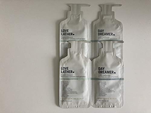BİRLİKTE GÜZELLİK Aşk Köpük Nem Şampuan + Gün Dreamer Saç Kremi Tarvel Paketleri, 2 Set, each0. 4 oz