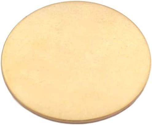 YUESFZ Pirinç Disk Yuvarlak Plaka Levha H62 Bakır Alaşım Katı Daire Kalınlığı 1mm 1 ADET, çap: 200mm, Boyutu: Çap : 200mm Saf