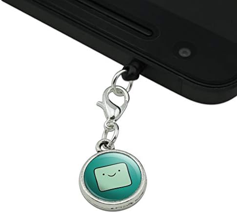 Macera zamanı BMO kafa cep telefonu kulaklık jakı çekicilik iPhone iPod Galaxy için uygun