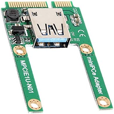 1 Adet Mini PCI Express SuperSpeed USB 2.0 Kart Adaptörü Genişleme Yükseltici Kart