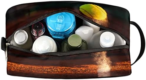 Tuvalet Çanta için Kadın Spor Topu Tenis Seyahat Tuvalet Çanta Asılı Dopp Kiti Taşınabilir Makyaj Organizatör Seyahat Kozmetik