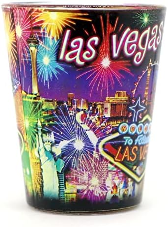Las Vegas Nevada Neon Havai Fişek Atış Camı