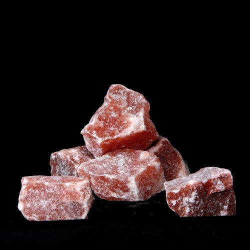 Baharat Laboratuvarı 2.2 Pound (1 Kilo çanta) - Himalaya Kristal Tuz Taşları-Bir sonraki Banyonuz için harika