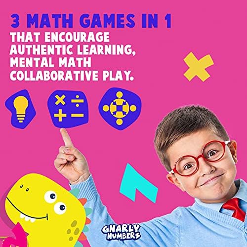 Oyun Kartları Öğrenme Kaynakları ve Aile Oyunları Olarak Gnarly Sayılar Matematik Oyunları. Bu Kart Oyunlarını Eğitici Oyunlar,