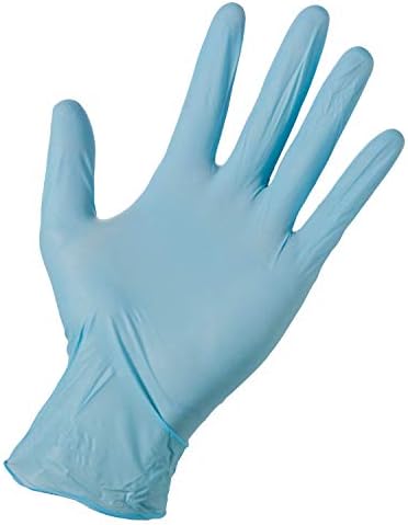 Firma Grip Mavi Nitril Tek Kullanımlık Eldiven, Lateks İçermez, Toz İçermez-100 Eldiven Paketi