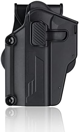 Evrensel Gun Kılıf, Açık Kemer Taşıma Kuburluklar Fit 80 + Tabancalar, OWB Taktik Kılıf için Glock/Sıg Sauer/CZ/Ruger / Springfield