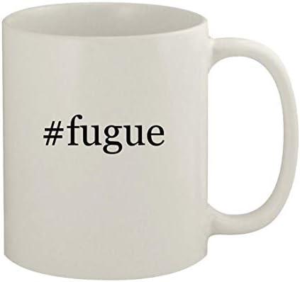 fugue - 11oz Seramik Beyaz Kahve Kupa, Beyaz