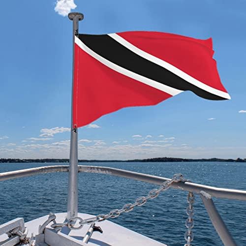 DHAU Bayrağı Trinidad ve Tobago Bayrağı 4x6 FT Dayanıklı Uzun Bayraklar Dış Mekan Kullanımı için Dayanıklı Bayrak 4by6
