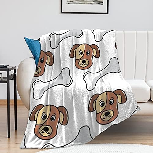 Atmak Battaniye Canlı Sevimli Köpek Yatak kanepe battaniyesi Çocuk doğum günü hediyesi Atmak Battaniye Peluş Battaniye Çocuklar
