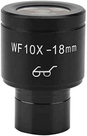 WF10X / 18mm Biyolojik Mikroskop Geniş Açı Yüksekliği 23.2 mm Arayüzü ile Biyolojik Mikroskopi için Eyepiont Mercek Lens