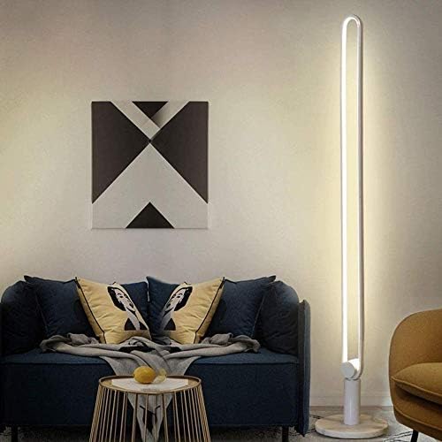 Dayanıklı Zemin Lambası Zemin Lambası LED Uzaktan Kumanda Kısılabilir Modern Yaratıcı İç Tasarım Dekoratif Aydınlatma Oturma