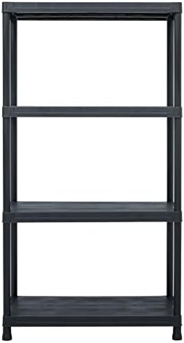 vidaXL 2x Depolama Raf Rafları Banyo Ayakta Raf ev düzenleyici Ekran Ünitesi Kitap Rafları Oturma Odası Siyah 551.2 lb 31.5x