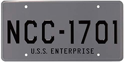 ASVP Mağazası Star Trek-USS Enterprise-NCC-1701-Metal Damgalı Kopya Plakası