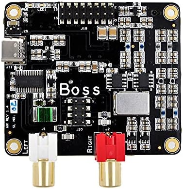 Allo, BOSS I2S DAC V 1.2 Adanmış 384 kHz32bit DAC PCM5122 için En İyi Ses Kalitesi. RPİ 2, RPİ 3 ve Rpi4 ile uyumlu