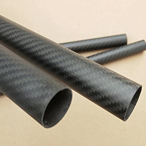 3K Karbon Fiber Tüp, Uzunluk 500 mm, İç Çap 13 mm, Dış Çap 16 mm, Pürüzsüz Dimi (2 ADET).