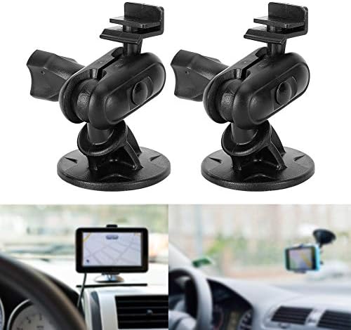 Shanrya Dash Kamera Braketi, 360 Derece Ayarlanabilir Dash kamera Dağı, Araba Kaydedici araba dvr'ı için(F Kafa)