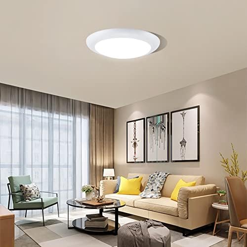 LED Gömme Montaj tavan ışık fikstür, Lumbien 9.25 inç 1600LM 15 W Yuvarlak Montaj LED ışık fikstür için Oturma Odası, koridor,