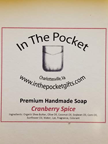 Premium El Yapımı Sabun Kızılcık Baharatı 5oz Bar