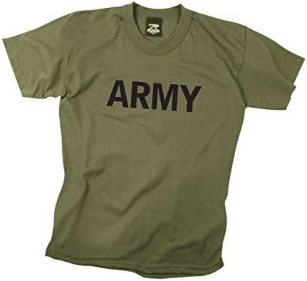 Rothco Çocuklar Ordu Beden Eğitimi T-Shirt
