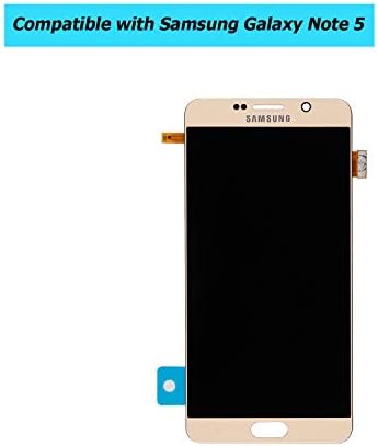 E-YİİVİİL Süper AMOLED Yedek Ekran Samsung Galaxy Not 5 ile Uyumlu SM-N920 SM-N920T SM-N920A SM-N920I SM-N920G SM-N920F SM-N920S