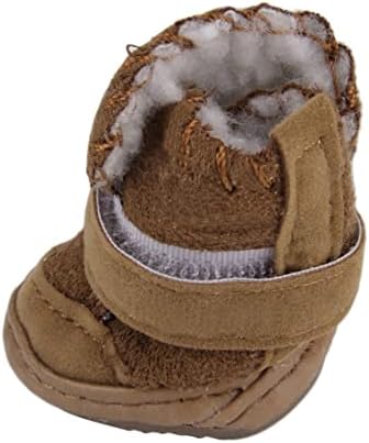 Güzel Kış Sıcak Pet Köpek Ayakkabı Kayma Kar Botları için Küçük Pet Köpek