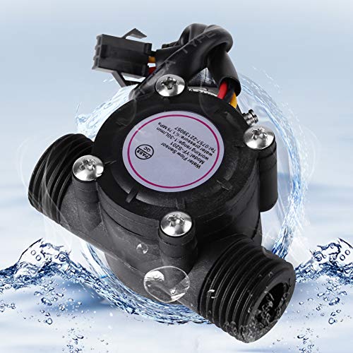 Su Akış Sensörü, Yüksek Hassasiyetli DN15 G1 / 2 Su Akış Sensörü Hall Etkisi Debimetre 1-30L / dak