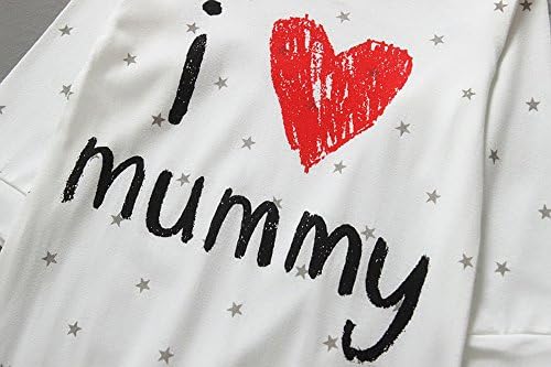 Yenidoğan Bebek Saf pamuklu uzun kollu tişört Romper I Love Anne Baba Ayaklı Tulum
