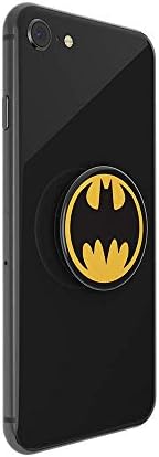 PopSockets: Telefonlar ve Tabletler için Değiştirilebilir Üst Kısmı olan PopGrip-DC - Batman Logo Parlaklığı