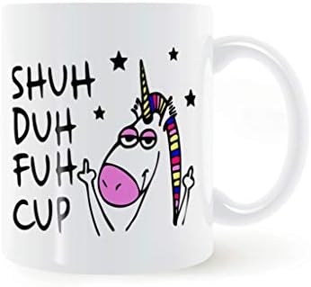 Kupa yaratıcı hayvan tek boynuzlu at desen seramik kahve fincanı süt Kupası su Kupası (Renk: A)