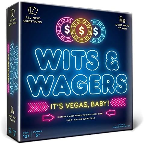 North Star Games Parti Oyunu Gece Paketi Wits & Wagers Vegas Edition ve Say Anything Family 10th Anniversary Editions / Ödüllü
