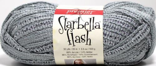 Premier İplikler Starbella Flaş İpliği-Gümüş