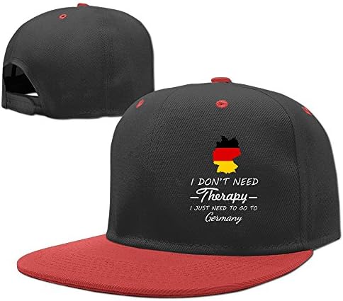 Almanya tatil meslek Trave komik harfler beyzbol şapka ağız kırmızı çocuklar gençlik erkek kız İçin