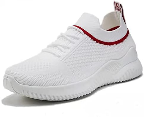 LODDD kadın Eğlence Nefes Örgü Sneakers Açık Spor Koşu Lace Up Spor Ayakkabı