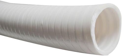 Yumuşak Şeffaf Statik-Hava ve Su için Dağıtıcı PVC Boru-İç Çap 1-1 / 4 - Dış Çap 1-3/ 4 - Uzunluk 25 ft