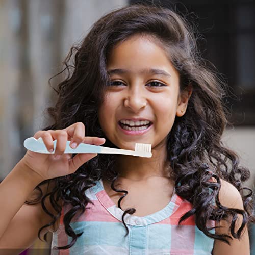 Çocuklar Eğitim Diş Fırçaları Ağız Temizleyici: 1 Takım El Manuel Bağımsız Diş Dil Diş Fırçası