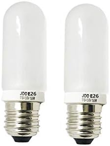 jdd e26 110-130v 150w,Halojen Ampul,JDD Ampul, Fotoğraf Aydınlatmasında lamba Ampulünü Modellemek için E26 Tabanı. (4JDD E26