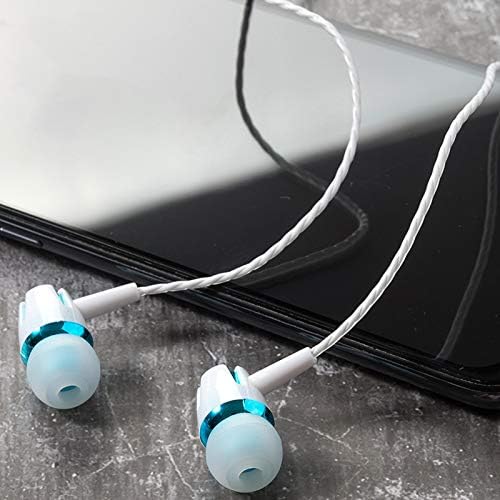 Gaweb Kulaklık, 1 Takım Kulaklık Kulak Ağır Bas Dahili Mikrofon Moda Kablolu Kulaklık için Oyun-Pembe, 2483432-Gaweb-1