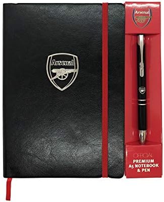 Arsenal FC Resmi Futbol Hediye Executive Premium A5 Defter ve Kalem