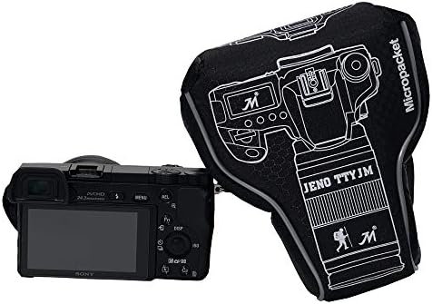 Yunchenghe WD Darbeye Dayanıklı Su Geçirmez PU Kumaş SLR Kamera Çantası Nikon Canon Dijital SLR Kamera Çantası-Siyah
