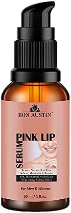 Seasol Bon Austin Premium Pembe Dudak Serum Yağı-Yumuşak ve Parlak Dudaklar için-Erkekler ve Kadınlar için İdeal (30 ml)