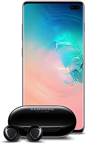 Samsung Galaxy S10+ Plus 512GB, Seramik Beyaz w/Galaxy Tomurcukları+ Plus ile Kilidi Açılmış Telefon