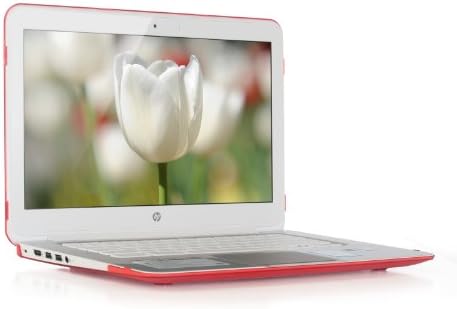 mCover Kırmızı Sert Kabuk Kılıf için 14 HP Chromebook 14 G2 Serisi (14-Q010NR 14-Q020NR 14-Q029WM 14-Q030NR 14-Q070NR, vb) (G2)